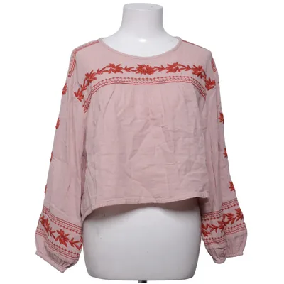 Blouse (Pink, Red) from Nicoli Cotton