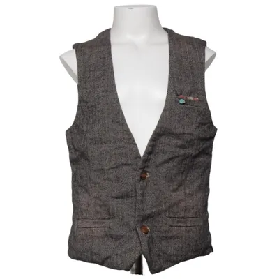 Kostuumgilet (Grijs) van Scotch & Soda Katoen