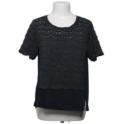 Top (Blue, Black) from Marc by Marc Jacobs Cotton, Lyocell, Polyamide