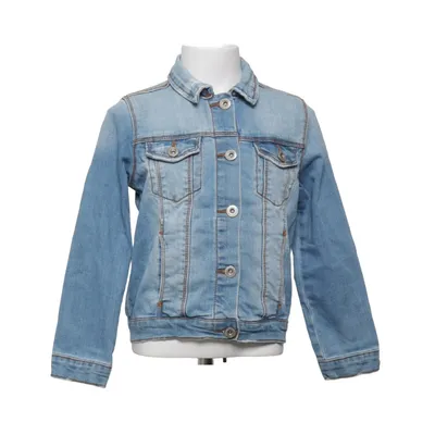 Denim jacket (Blue) from Zara Girls Cotton, Elastane, Polyester