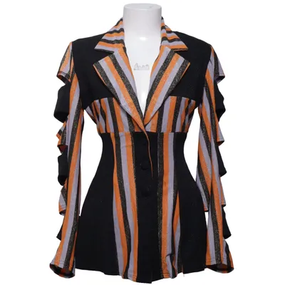 Blazer (Black, Orange, Purple) from Romeo pour Juliette Acrylic, Elastane, Metallic fiber