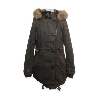 Parkas (Grön) från Naketano Akryl, Bomull, Pälsimitation, Polyamid, Polyester