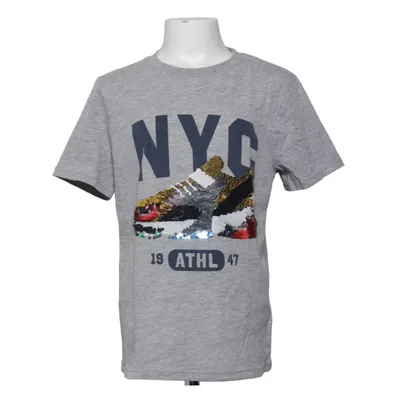 T-shirt (Grå) fra H&M Kids Bomuld, Polyester