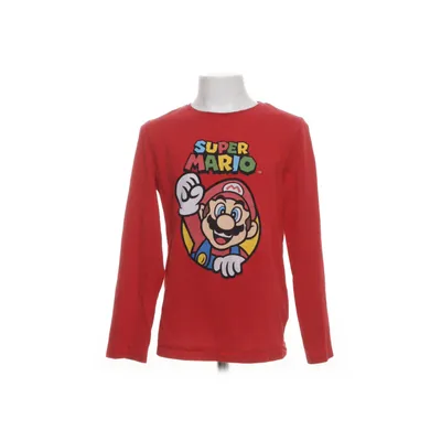 Långärmad t-shirt (Röd, Flerfärgad) från Super Mario