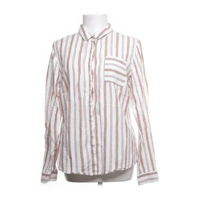 Shirt (White, Beige) from In Linea