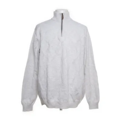Turtleneck (White, Gray) from Westbury C&A Cotton, Nylon, Wool