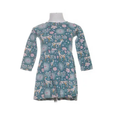 Dress (Green, Multicolored) from Happy Girls Cotton, Elastane