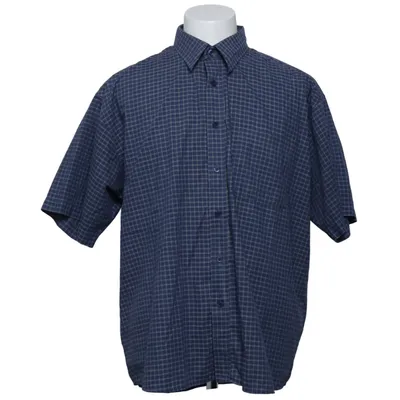 Chemise à manches courtes (Bleu) de Ross River Coton, Polyester