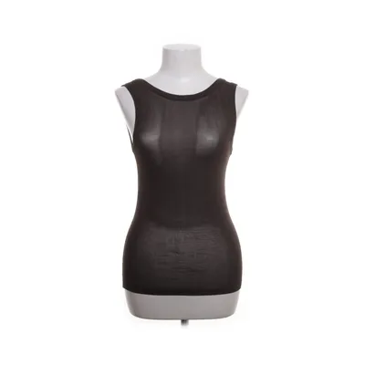 Tank Top (Brown) from Zara Polyamide, Viscose