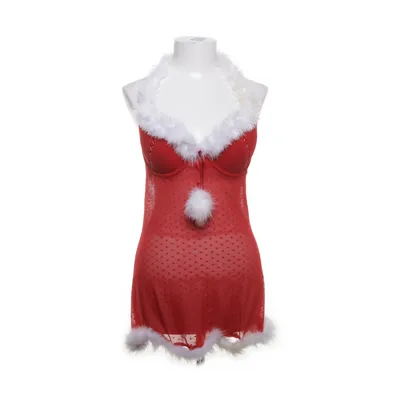 Negligé (Röd, Vit)