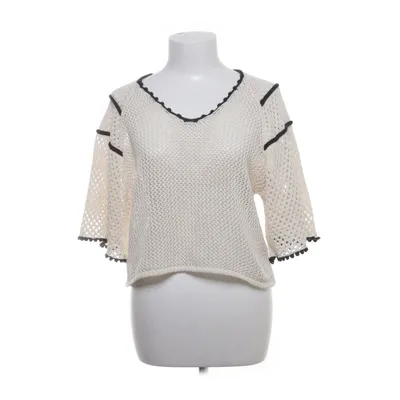 Tröja (ONLHANNAH LIFE SS V-NECK TOP KNT) från ONLY Återvunnen bomull