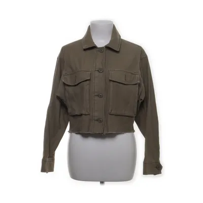 Jakke (Grøn) fra Abercrombie & Fitch Bomuld