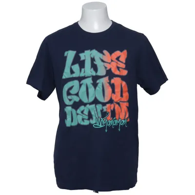 T-shirt (Blau, Mehrfarbig) von Benter Baumwolle