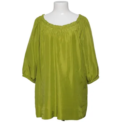 Bluse (Grøn) fra DKNY Polyester, Silke