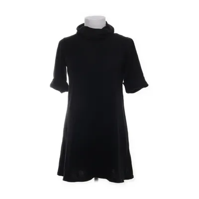 Robe à col roulé (Noir) de Piero Acrylique, Coton