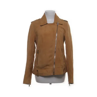 Bikerjacka (Brun, Orange) från Massimo Dutti Skinn, Mocka