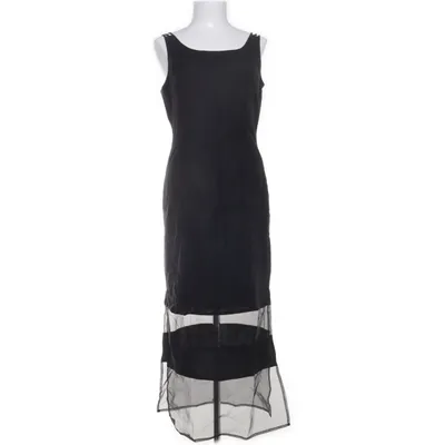 Maxi dress (Black) from Votre Mode Linen, Viscose