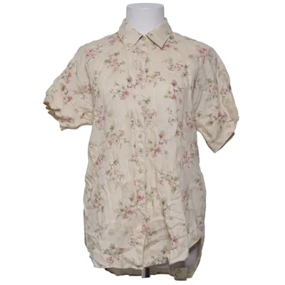 Kortärmad skjorta (Beige, Flerfärgad) från Lauren Ralph Lauren Linne
