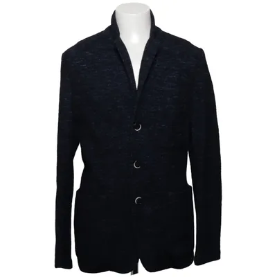 Blazer (Blauw, Grijs) van Barena Katoen, Wol