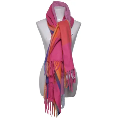 Scarf (Pink, Red, Multicolored)