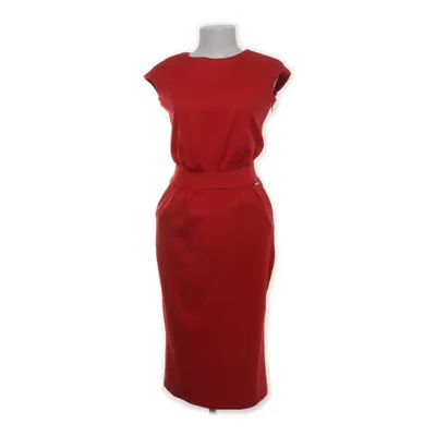 Jurk (Rood) van Numoco Elastaan, Viscose