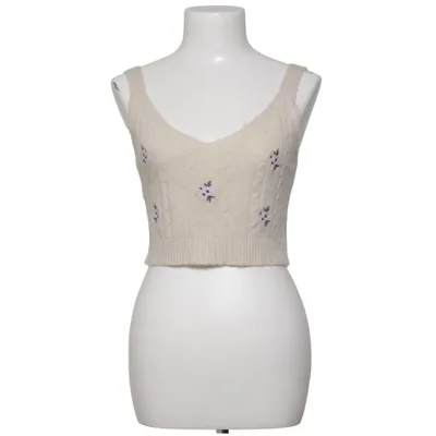 Crop top (Beige) från Divided by H&M Akryl, Polyamid, Polyester, Ull