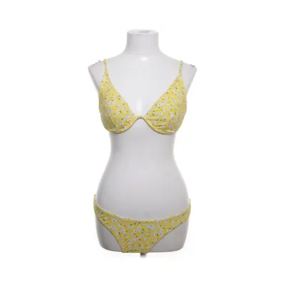 Bikini (Geel, Wit, Meerkleurig) van Shein Elastaan, Polyester