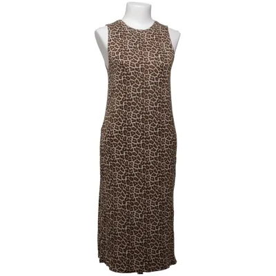 Dress (Brown, Beige) from H&M Viscose