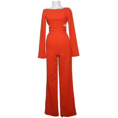 Buksedragt (Orange) fra House of CB Elastan, Polyester