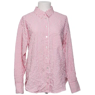 Skjorta (Röd, Vit) från Mango Elastan, Polyester, Viskos
