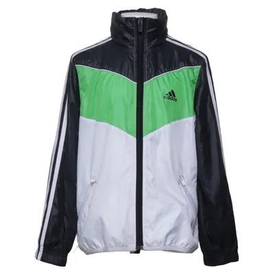 Veste de sport (Blanc, Noir, Vert) de Adidas Polyester