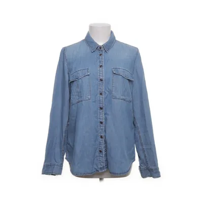 Denim blouse (Blauw) van Newhouse