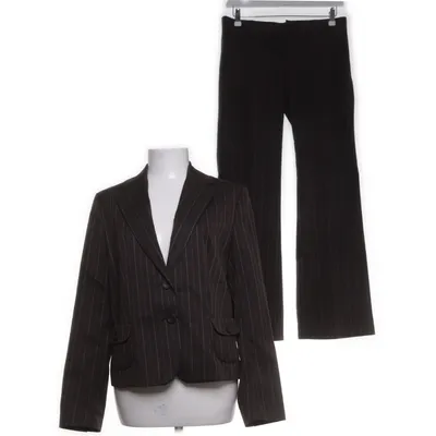 Jakkesæt (Brun) fra Zara Basic Acetat, Elastan