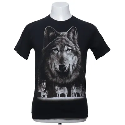 T-shirt (Sort) fra Rock Chang Bomuld