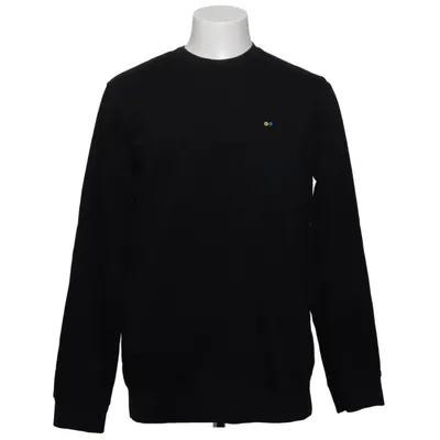Sweatshirt (Sort) fra Gul & Blå Økologisk bomuld, Genanvendt polyester