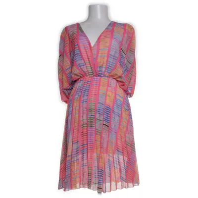 Dress (Pink, Multicolored) from Senes Polyester, Viscose, Elastane