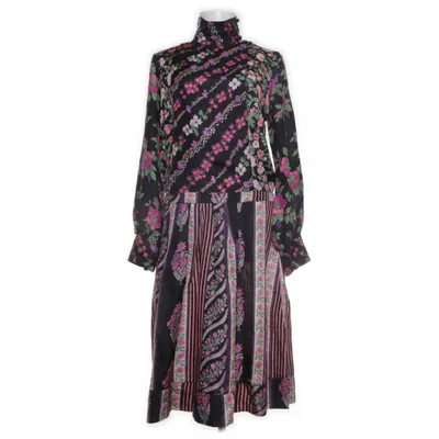 Klänning (Svart, Rosa, Flerfärgad) från Antik Batik Silke