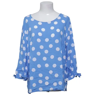 Blouse (Blauw, Wit) van Emily van den Bergh Viscose