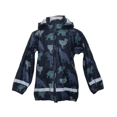 Regnjacka (Blå, Grön) från MyWear Kids Polyester, Polyuretan