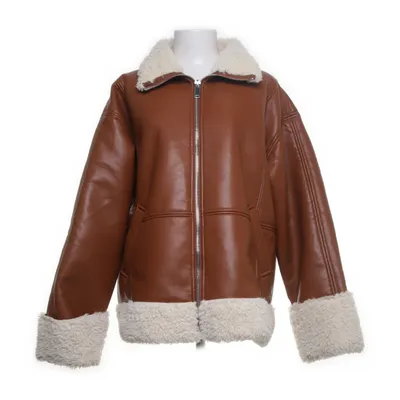 Shearlingjakke (Brun) fra Gina Tricot Polyurethan