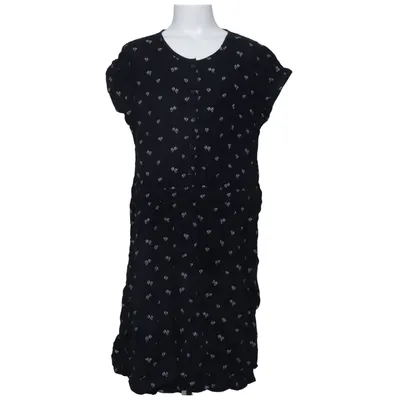 Robe (Noir, Blanc) de Tissaia Viscose