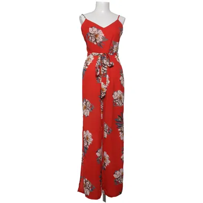 Jumpsuit (Red, Multicolored) from Quiz Elastane, Polyester