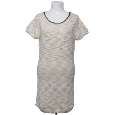 Robe (Blanc, Or) de Kor@Kor Acrylique, Fibre métallique, Laine