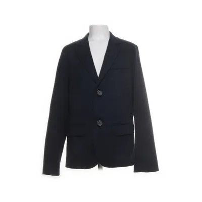 Blazer (Blue) from United Colors of Benetton Cotton, Elastane, Polyester, Viscose