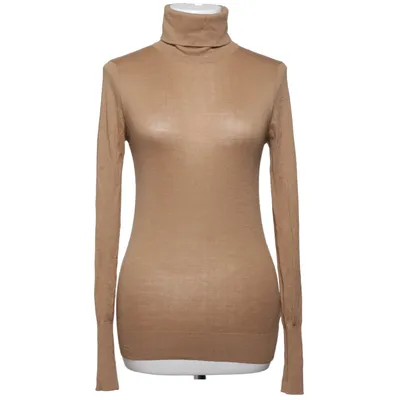 Turtleneck (Brown) from Zara Knit Acrylic, Modal, Polyester, Wool