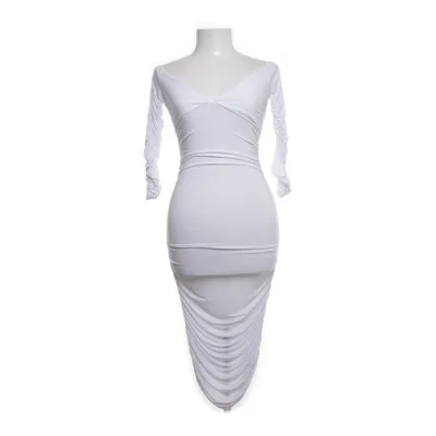Dress (White) from Femme Luxe Elastane, Polyester