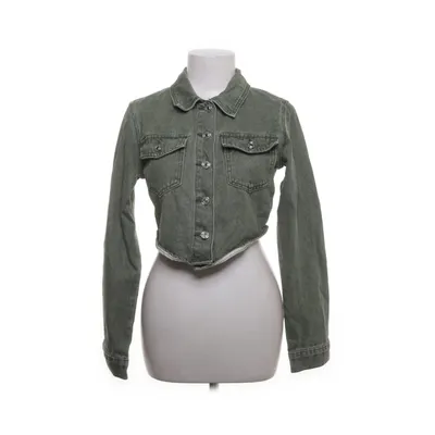 Jeansjacka (Grön) från Loavies Bomull, Polyester