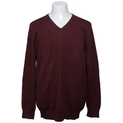 Pull-over (Rouge) de Detlev Albers Laine de mouton, Soie