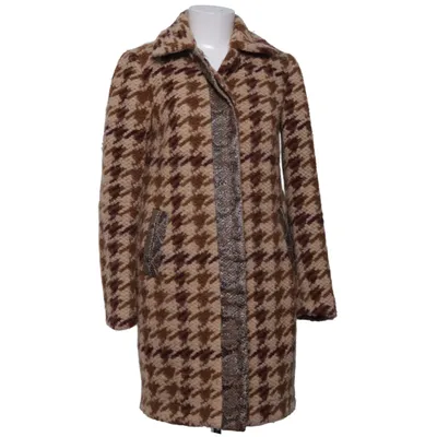 Jas (Beige, Bruin, Meerkleurig) van Fracomina Acryl, Polyamide, Polyester, Wol