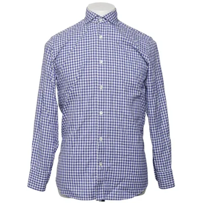 Shirt (Blauw, Wit) van Morris Heritage Katoen